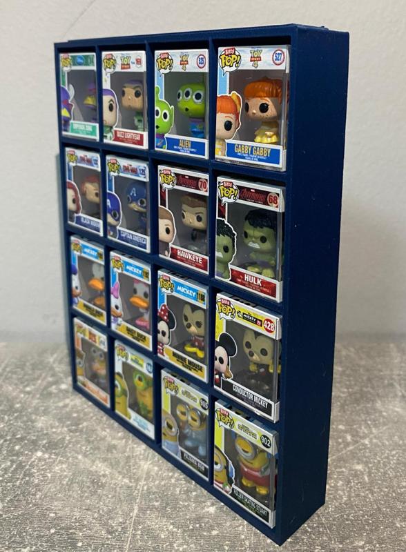 Funko Bitty POP! shelf 16x