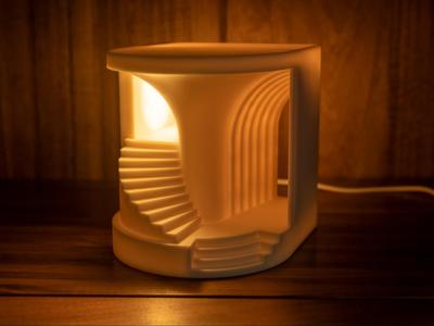 Bedside Lamp - Spiral Staircase (Kit 001)