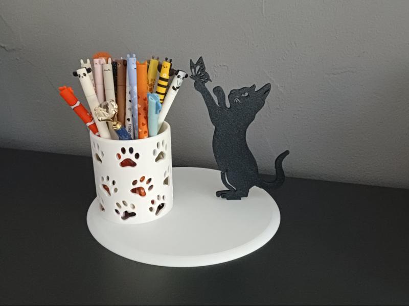 Cat Pencil Holder