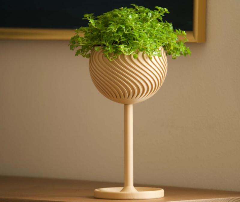 Wine flower pot