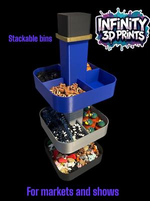 STACKING PART STAND - for shows and markets