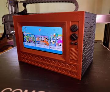 Print in Place Mini TV! Retro Version