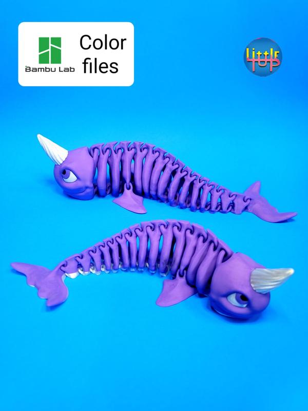 Narwhal  Bones Flexi