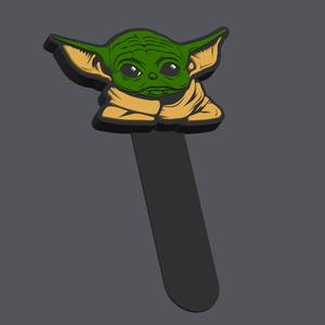 Baby Yoda 3D Bookmark