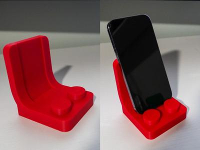 Brick Seat Phone Holder