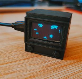 Tiny TV | 0.96" OLED Display | ESP32-C3-Supermini