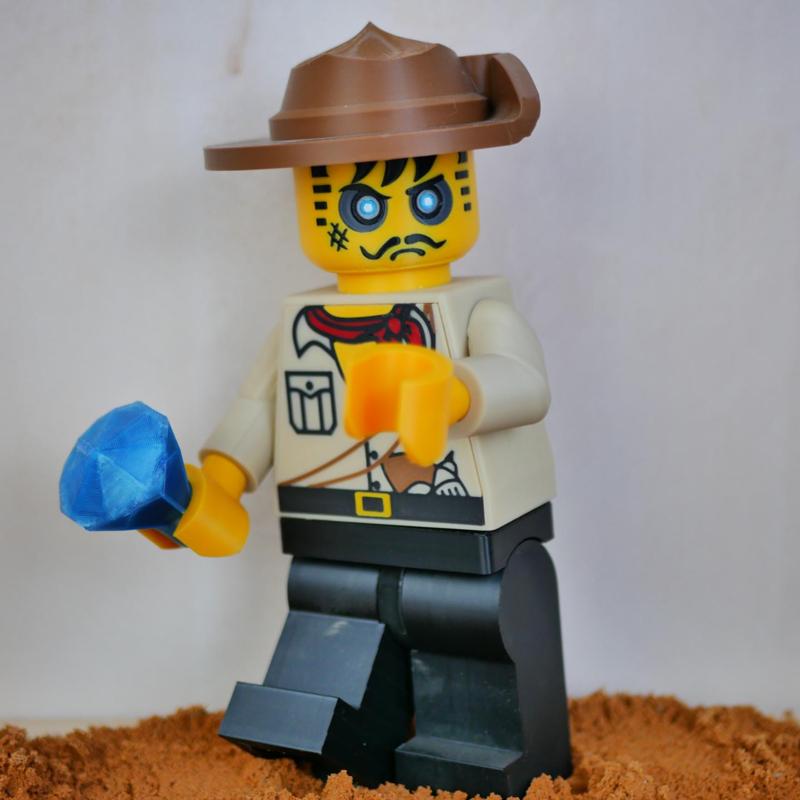 Big Brick Figure 5-1 Johnny Thunder Possessed