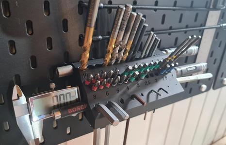 Multi Toolholder for Skadis and HSW Honeycomb