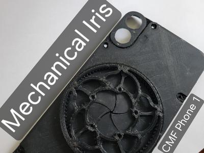 Mechanical Iris Backplate CMF Phone 1 by Nothing