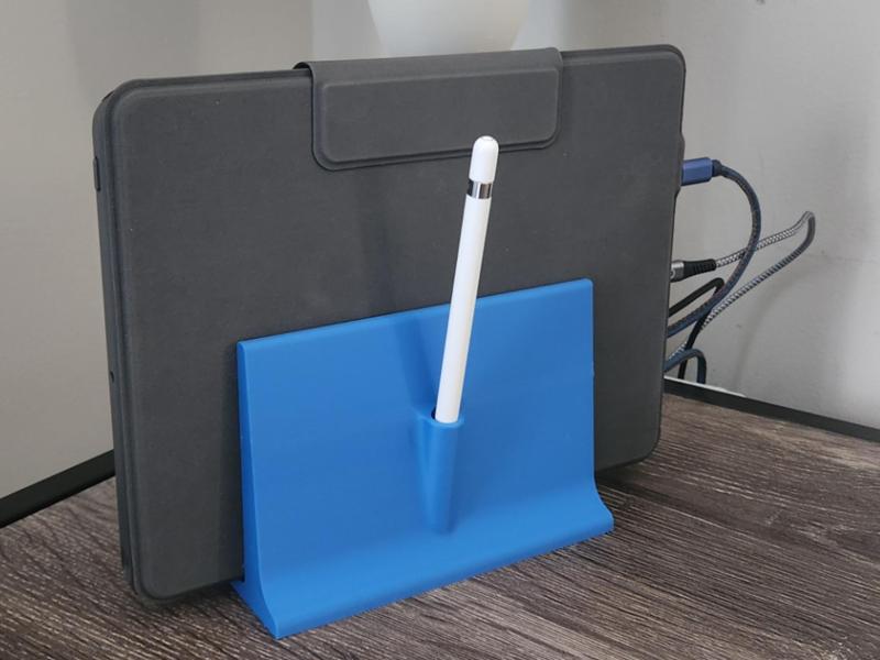 iPad Stand with apple pencil holder