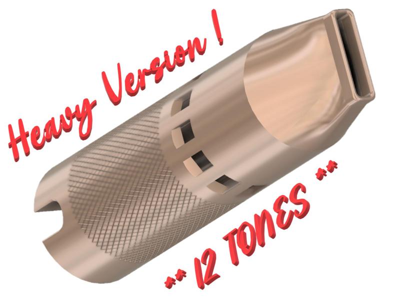 Infinity Whistle V9 - 3 New Heavy Walled Versions