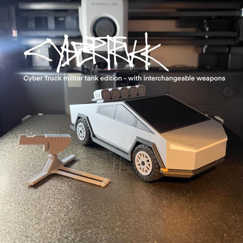 Cyber Truck militar edition