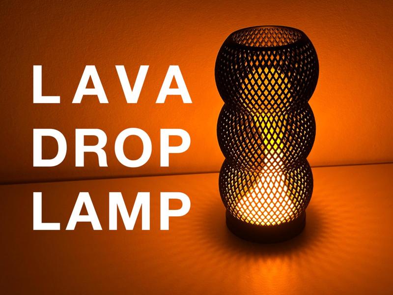 Lava Drop Lamp
