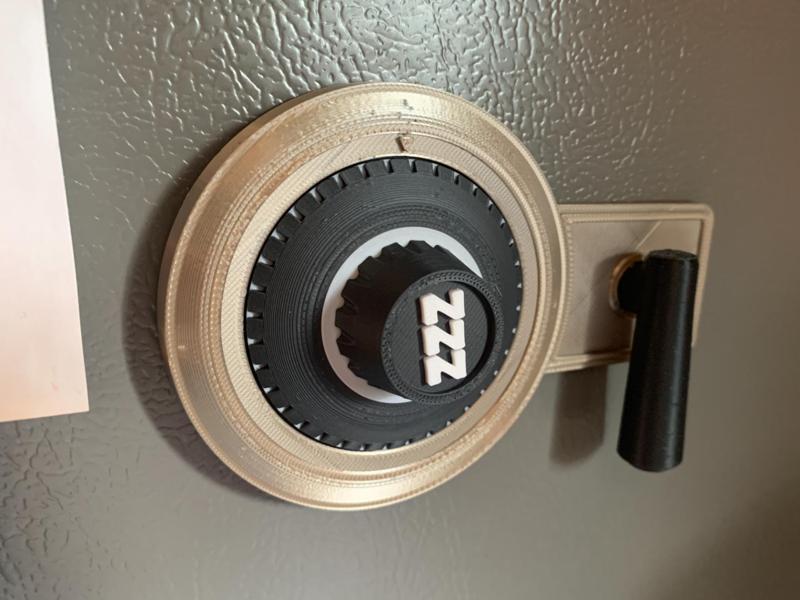 Fort Knox Combination Lock & Lever