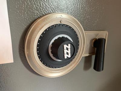 Fort Knox Combination Lock & Lever