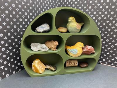 Rounded Trinket Shelf 