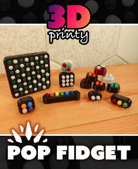 Pop Fidget (Multi-material design)