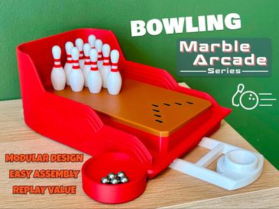 Bowling Game - Marble Arcade Series