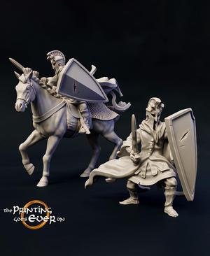 Dark Riders - On Foot and Mounted