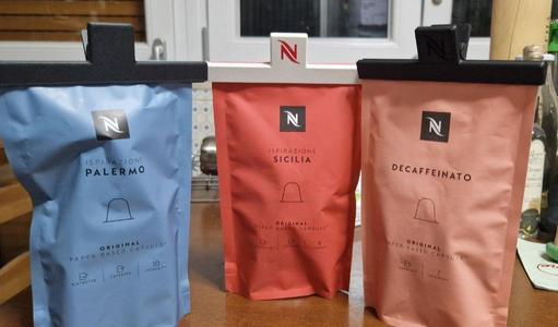 Nespresso bag clip