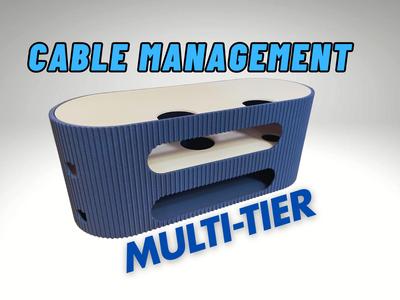 Multi-Tier Cable Management Box