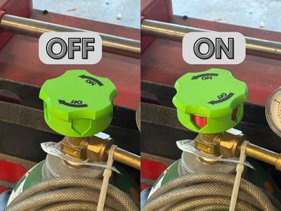 Gas Cylinder Safety Indicator