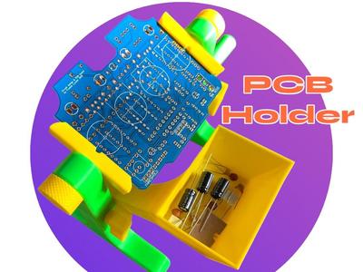 Fully 3D Printed Rotating PCB Holder