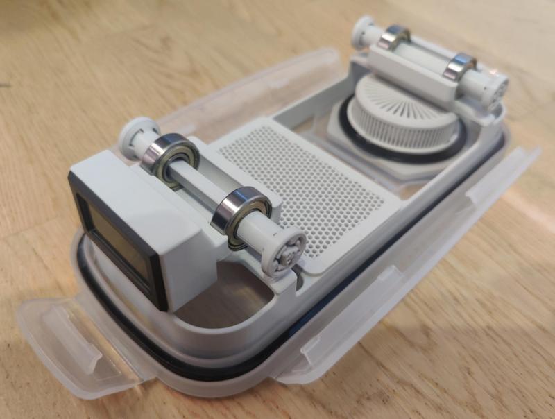 Upside Down Filament Dry Box with Hygrometer
