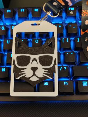 Generic Size Cat ID Card Holder