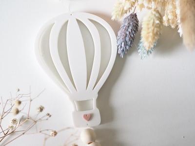 Hot Air Balloon Pendant