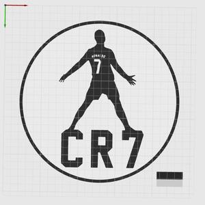 Cristiano Ronaldo CR7 Led Light Box