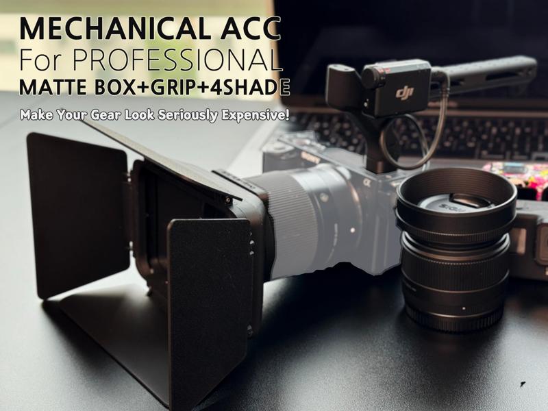 ACC-MATTE BOX+GRIP HANDLE for Professional