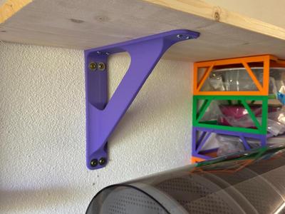 Stable Shelf Bracket for 3D Printing – Strong