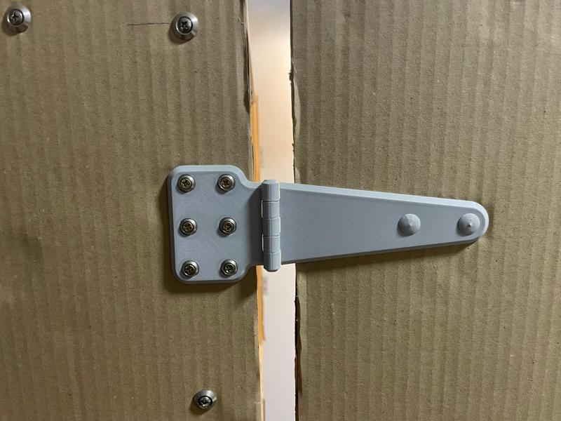 Full 270° hinge Print-in-Place no supports