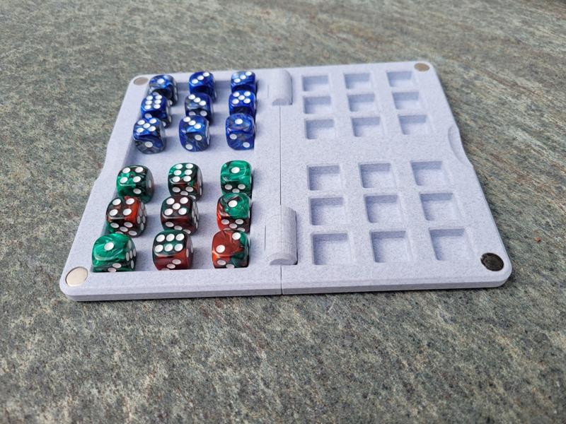 Big Knucklebones Game Board for 16 mm Dices