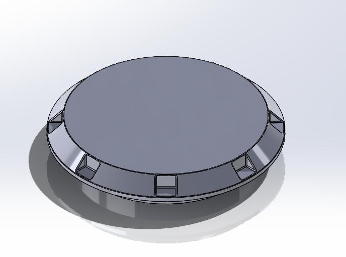Cover for rear tweeter, 306 Cabriolet/Roadster