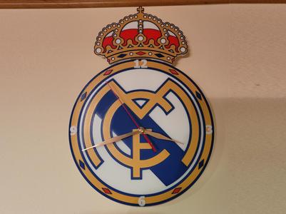 Real Madrid Clock