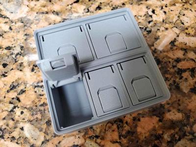 Gridfinity 2x2 Bins with Latching Lids v1.0