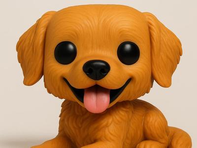 pop dog golden retriever