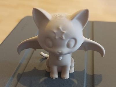 Hell Kitty aka the Bat Cat Cute Ornate Decor 
