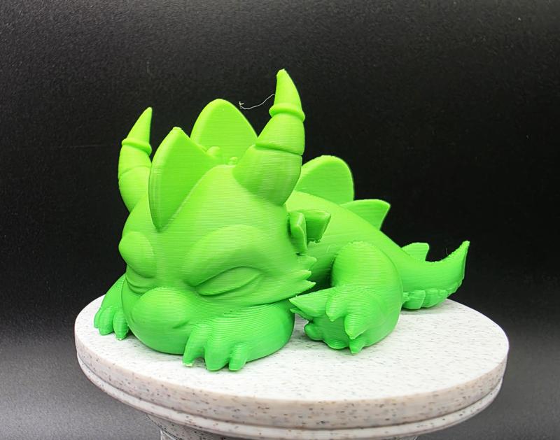 Sleeping Cartoon Dragon