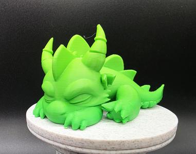 Sleeping Cartoon Dragon