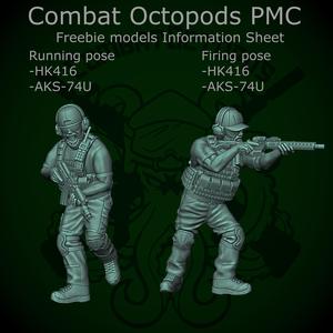 Combat Octopods PMC - Freebie models