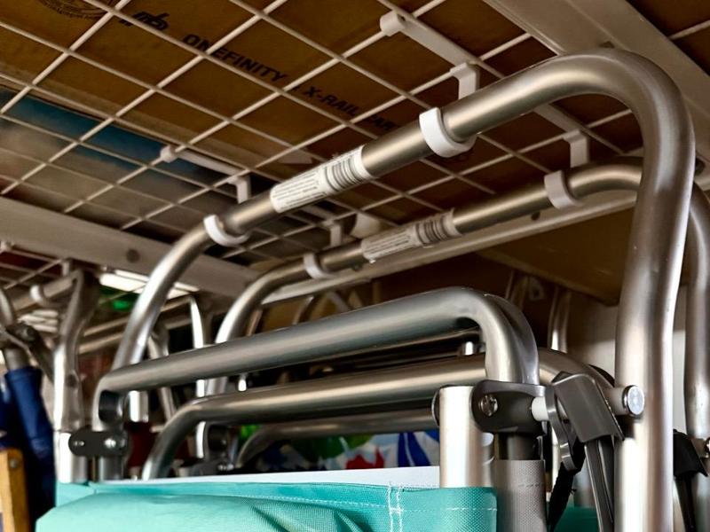 Wire Shelf Hook for 2 1/2" Wire Grid