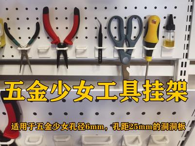 Hardware Girl Pegboard Tool Holder