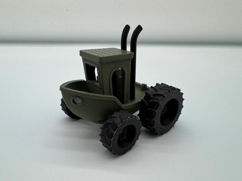 Turbo Benchy Tractor w. Moving Wheels!