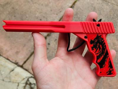 6 Shot Rubber Band Gun