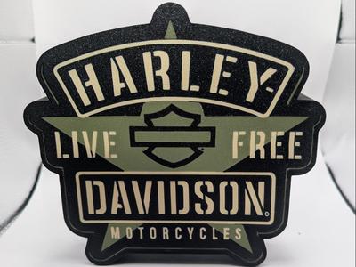 Harley Davidson Live Free Light Box