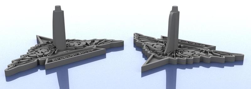 Micro Machines - Star Trek Stands - Romulan