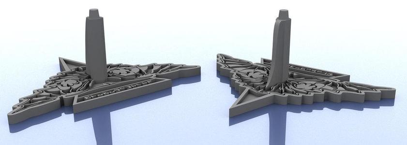 Micro Machines - Star Trek Stands - Romulan